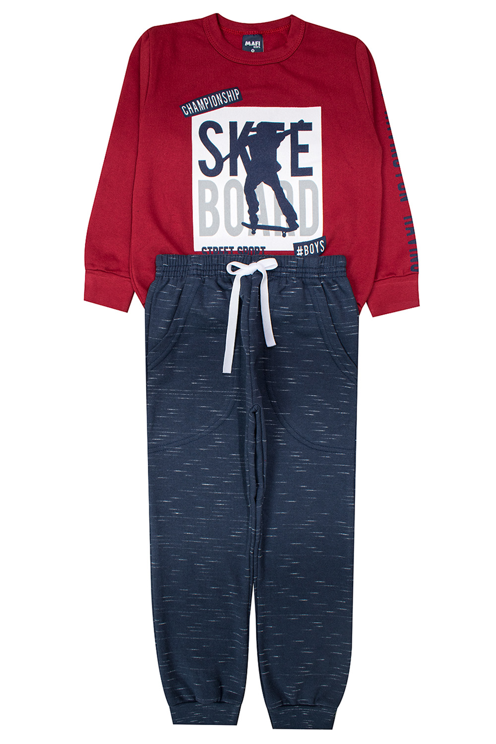 Conjunto Infantil Inverno Vermelho - Mafi Kids