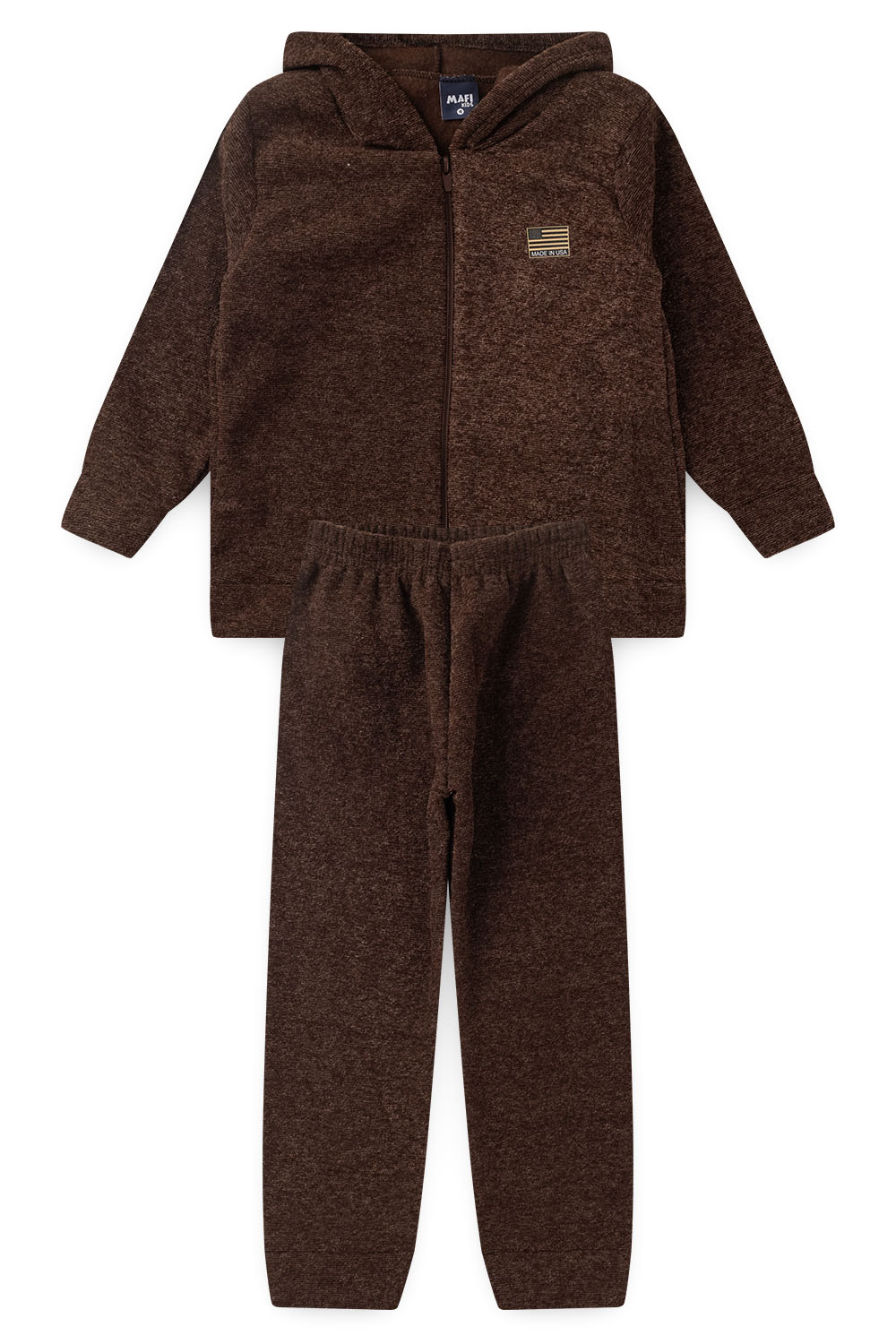 Conjunto Infantil Jaqueta Boucle