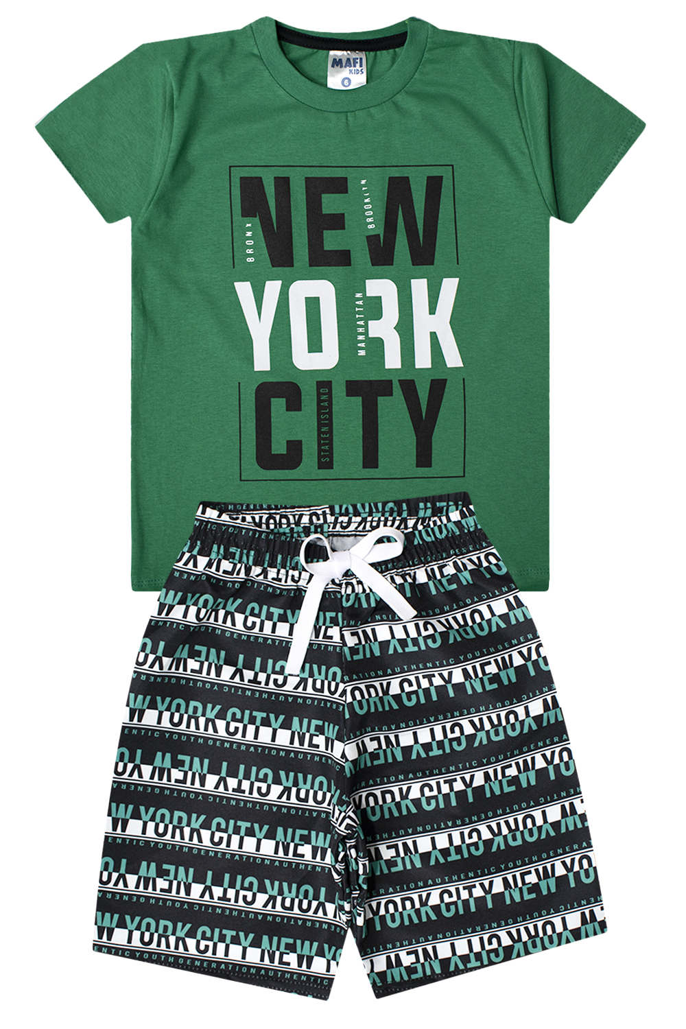 Conjunto Infantil Menino Verão - Mafi Kids